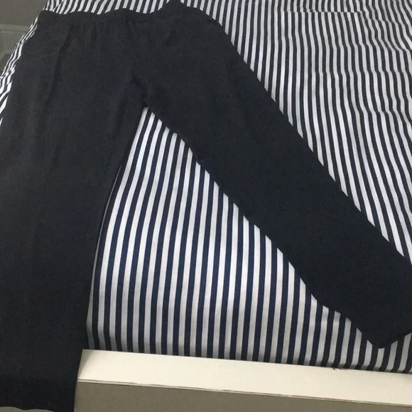 EILEEN FISHER SYSTEM SLOUCHY PANT IN SILKY GEORGETTE CREPE